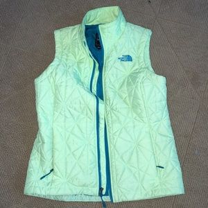 North Face Neon Vest